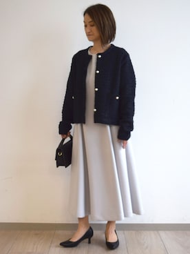 MKミッシェルクランさん（レディース・151cm）の冬コーディネート