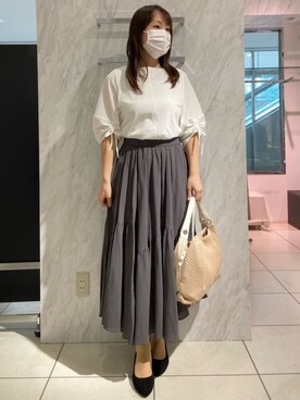 MKミッシェルクランさん(レディース・162cm)の春コーディネート