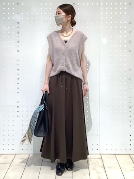 MKミッシェルクランさん(レディース・154cm)の秋コーディネート