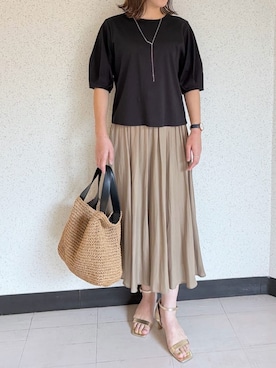 MKミッシェルクランさん（レディース・162cm）の夏コーディネート