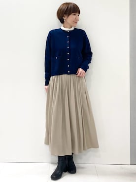 MKミッシェルクランさん（レディース・157cm）の春コーディネート