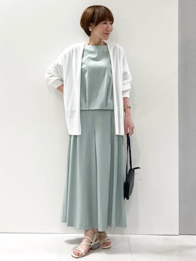 MKミッシェルクランさん(レディース・157cm)の夏コーディネート