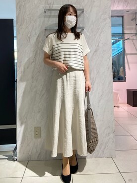 MKミッシェルクランさん(レディース・162cm)の春コーディネート