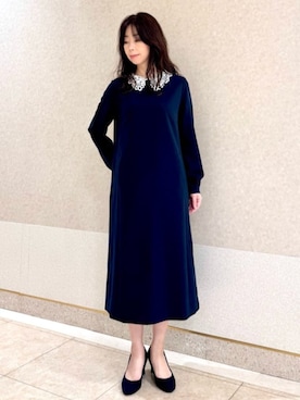 MKミッシェルクランさん（レディース・157cm）の春コーディネート