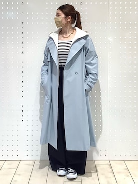 「MK MICHEL KLEIN（エムケーミッシェルクラン）のアイテム」を使った、MKミッシェルクランさん（レディース・154cm）の春コーディネート