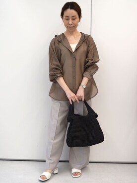 MKミッシェルクランさん(レディース・156cm)の春コーディネート