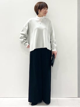 MKミッシェルクランさん（レディース・157cm）の春コーディネート
