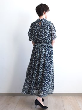 「MK MICHEL KLEIN（エムケーミッシェルクラン）のアイテム」を使った、MKミッシェルクランさん（レディース・156cm）の春コーディネート