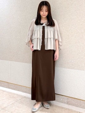 MKミッシェルクランさん(レディース・153cm)の春コーディネート