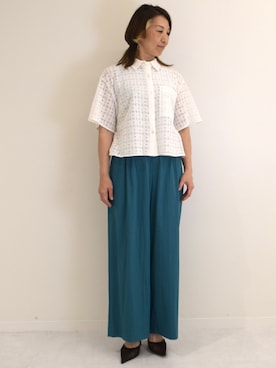 MKミッシェルクランさん(レディース・158cm)の夏コーディネート