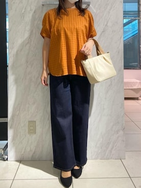 MKミッシェルクランさん(レディース・162cm)の夏コーディネート