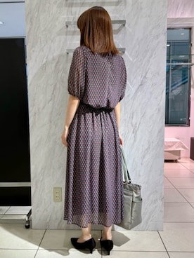 「MK MICHEL KLEIN（エムケーミッシェルクラン）のアイテム」を使った、MKミッシェルクランさん（レディース・164cm）の夏コーディネート