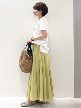 MKミッシェルクランさん（レディース・157cm）の夏コーディネート