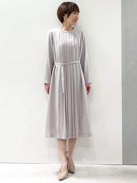 MKミッシェルクランさん（レディース・157cm）の冬コーディネート