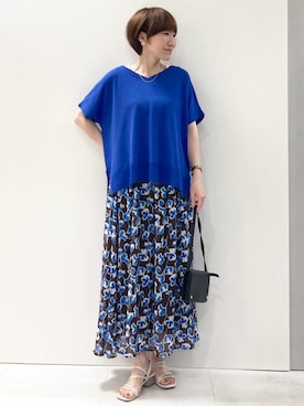 MKミッシェルクランさん(レディース・157cm)の夏コーディネート