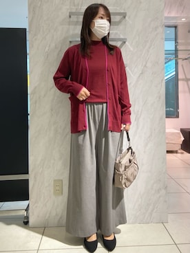 MKミッシェルクランさん(レディース・162cm)の秋コーディネート
