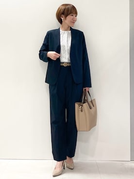 MKミッシェルクランさん(レディース・157cm)の夏コーディネート