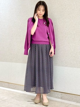 MKミッシェルクランさん(レディース・153cm)の夏コーディネート