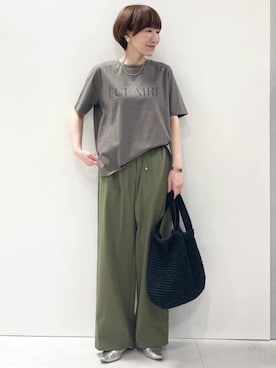 MKミッシェルクランさん(レディース・157cm)の春コーディネート