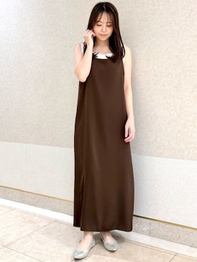 「MK MICHEL KLEIN（エムケーミッシェルクラン）のアイテム」を使った、MKミッシェルクランさん（レディース・154cm）の春コーディネート