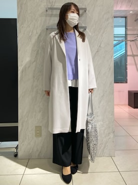 MKミッシェルクランさん（レディース・162cm）の春コーディネート