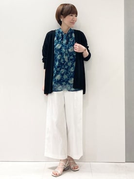 MKミッシェルクランさん（レディース・157cm）の夏コーディネート