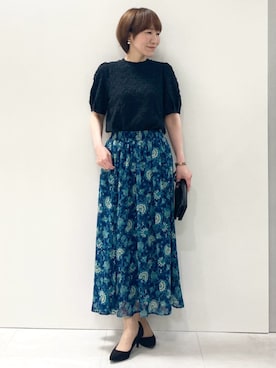 MKミッシェルクランさん（レディース・157cm）の夏コーディネート