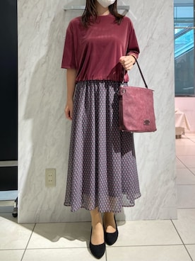 MKミッシェルクランさん（レディース・162cm）の夏コーディネート