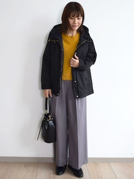 MKミッシェルクランさん(レディース・163cm)の秋コーディネート