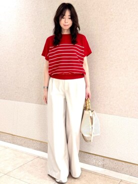 MKミッシェルクランさん(レディース・157cm)の春コーディネート