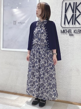 MKミッシェルクランさん（レディース・160cm）の春コーディネート