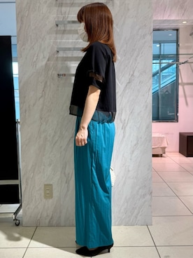 MKミッシェルクランさん（レディース・164cm）の夏コーディネート