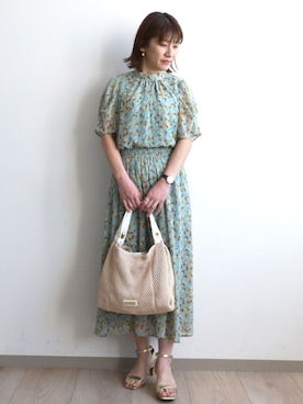 「MK MICHEL KLEIN（エムケーミッシェルクラン）のアイテム」を使った、MKミッシェルクランさん（レディース・163cm）の春コーディネート