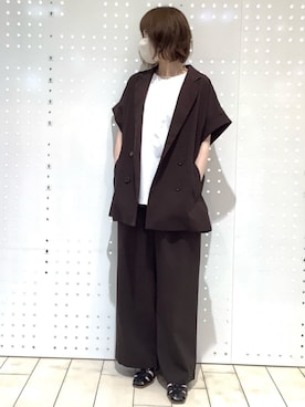 MKミッシェルクランさん(レディース・157cm)の春コーディネート