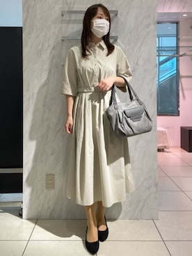 「MK MICHEL KLEIN（エムケーミッシェルクラン）のアイテム」を使った、MKミッシェルクランさん（レディース・162cm）の春コーディネート