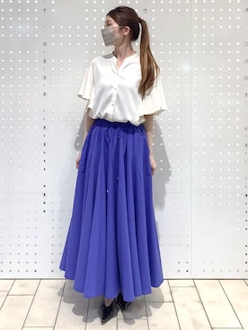 MKミッシェルクランさん（レディース・154cm）の夏コーディネート