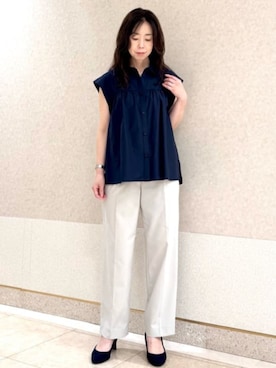 MKミッシェルクランさん(レディース・157cm)の夏コーディネート