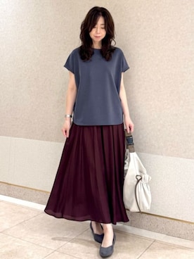 MKミッシェルクランさん(レディース・157cm)の夏コーディネート