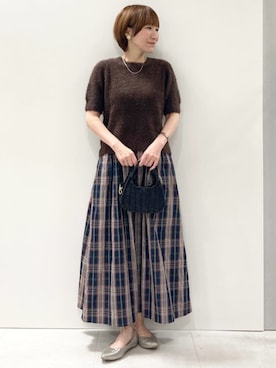 MKミッシェルクランさん（レディース・157cm）の秋コーディネート