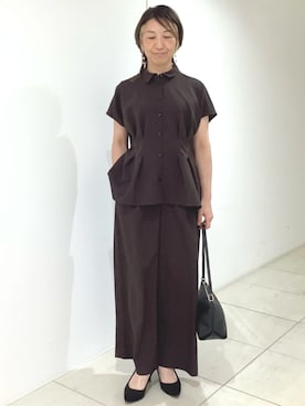 MKミッシェルクランさん(レディース・157cm)の春コーディネート