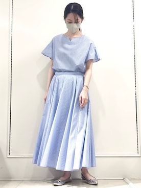 MKミッシェルクランさん(レディース・160cm)の夏コーディネート