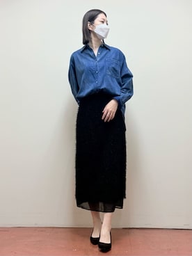 MKミッシェルクランさん(レディース・166cm)の夏コーディネート