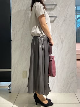 MKミッシェルクランさん(レディース・162cm)の夏コーディネート