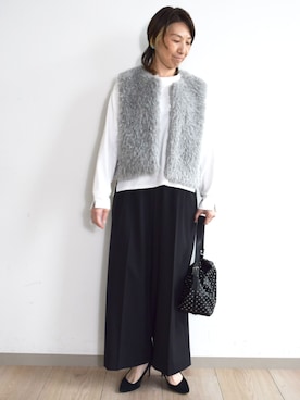 MKミッシェルクランさん(レディース・158cm)の秋コーディネート