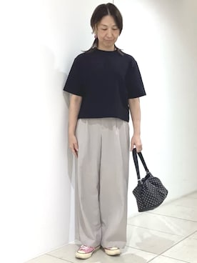 MKミッシェルクランさん（レディース・158cm）の夏コーディネート
