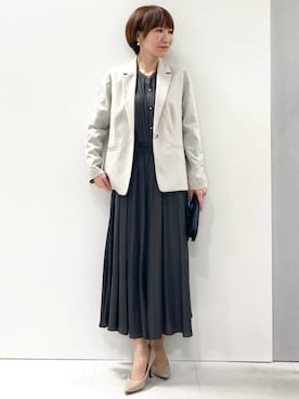 MKミッシェルクランさん(レディース・157cm)の春コーディネート