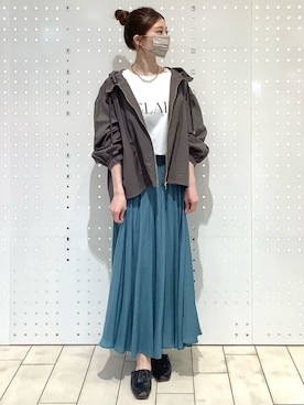 MKミッシェルクランさん（レディース・154cm）の春コーディネート