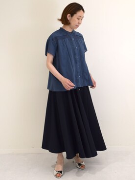MKミッシェルクランさん（レディース・156cm）の夏コーディネート