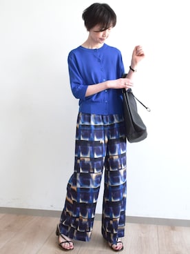 MKミッシェルクランさん(レディース・156cm)の夏コーディネート