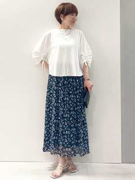 MKミッシェルクランさん(レディース・157cm)の夏コーディネート